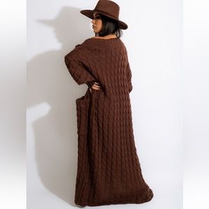 🆕🌸Oversized Cable Knit Cardigan🌸